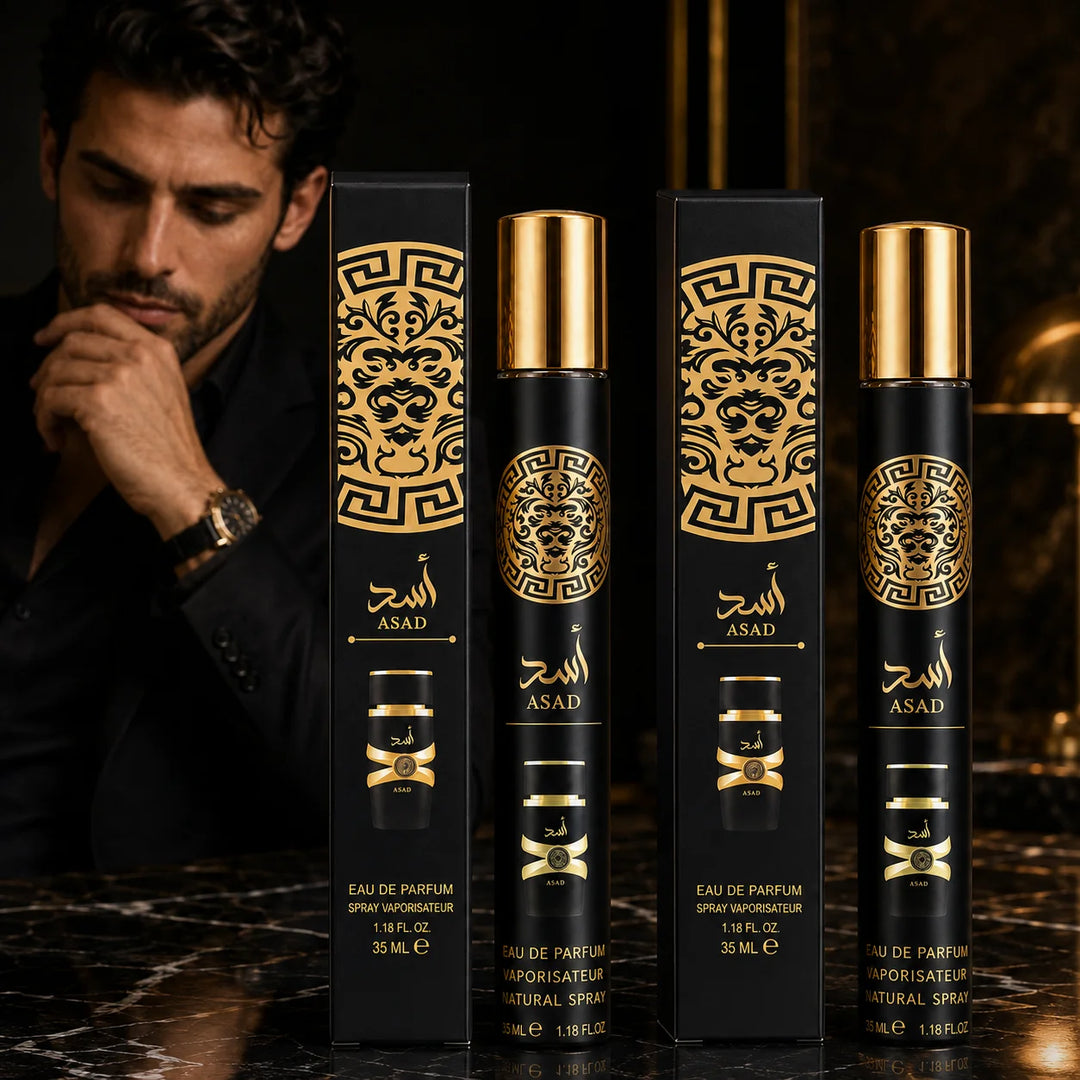 Travel Fragrance Eau de Parfum Spray for Men 2 Pack - Long Lasting Fragrance Cologne - 35 mL Each - 1.18 fl oz Each - Natural Spray