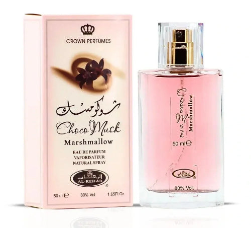 Choco Musk Marshmallow Eau De Parfum for Women - Sweet Gourmand Fragrance, Long-Lasting Perfume (50 ml/1.65 Fl Oz)