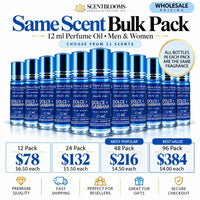 12 ml Perfume Oil – Same Scent Bulk Pack (Men & Women)