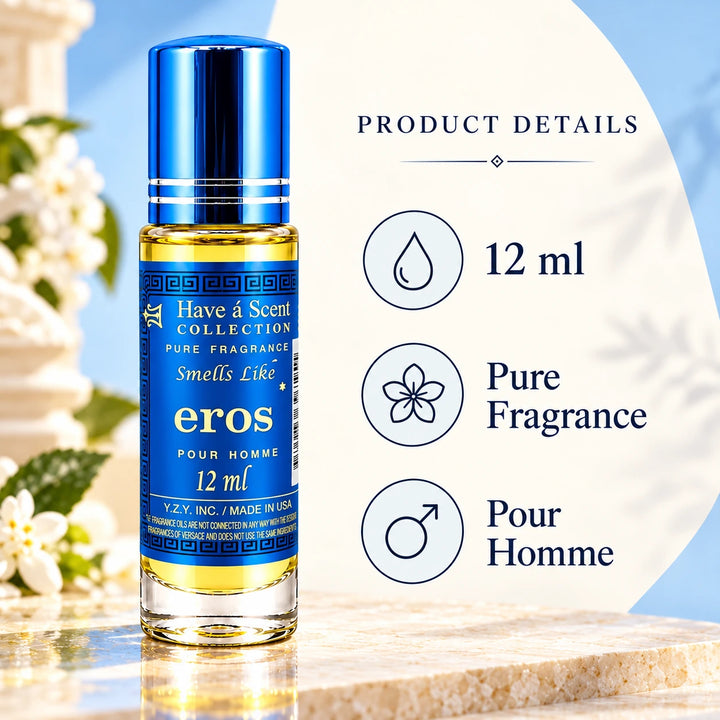 Erox Roll On Perfume Oil for Men 12 ml