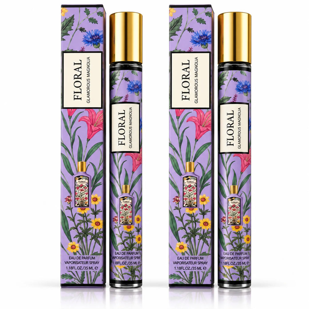 Floral Glamorous Magnolia Women’s Travel Perfume Spray – 2 Pack