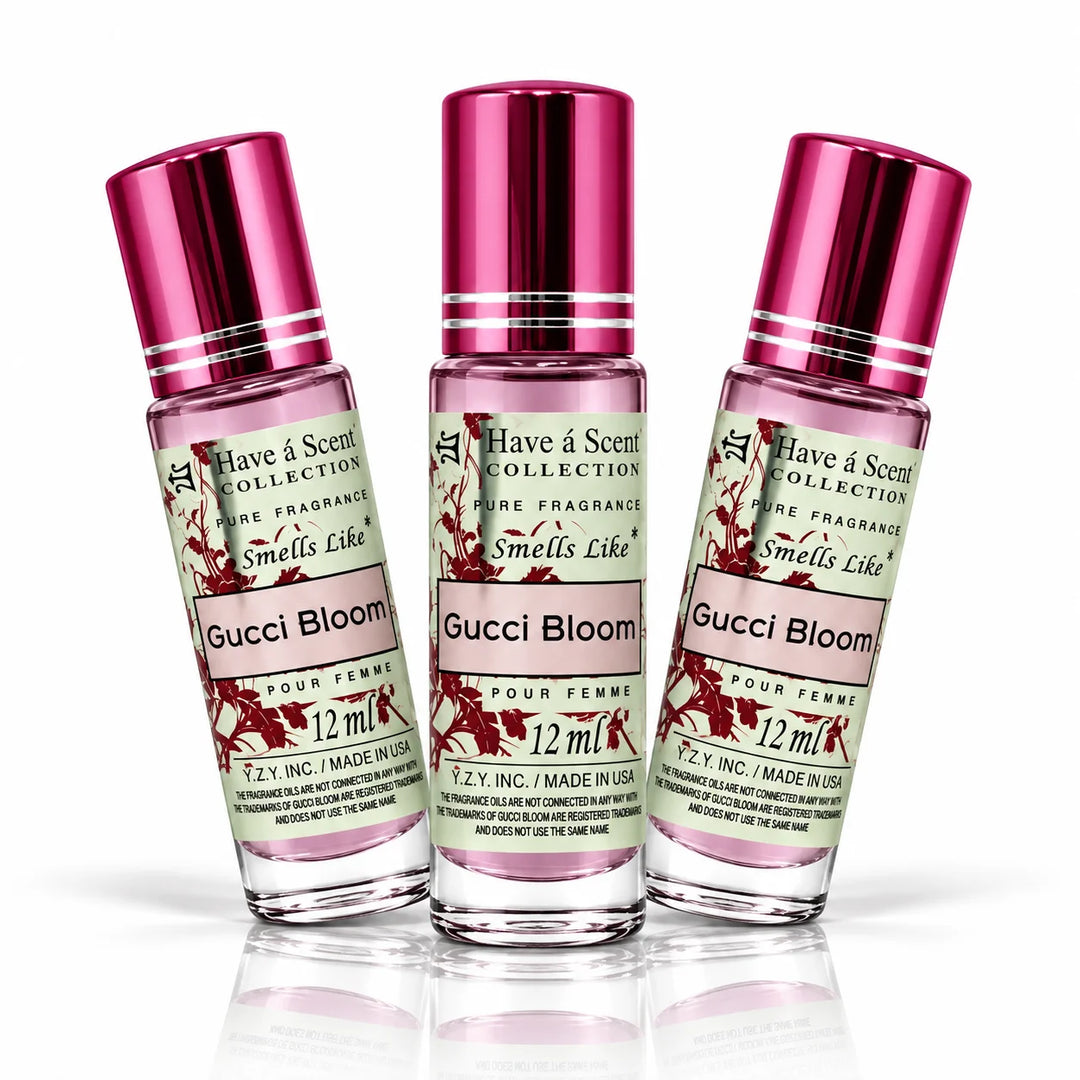 G-BLOOM Roll on Perfume Oil For Women - 12 ml - 3 Pack - Scentblooms