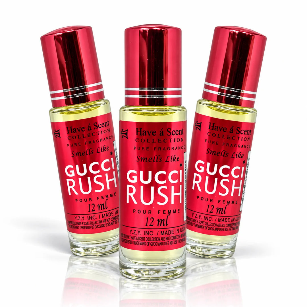 G-Rushh Roll on Perfume Oil for Women - 12 ml - 3 Pack - Scentblooms