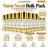 12 ml Perfume Oil – Same Scent Bulk Pack (Men & Women)