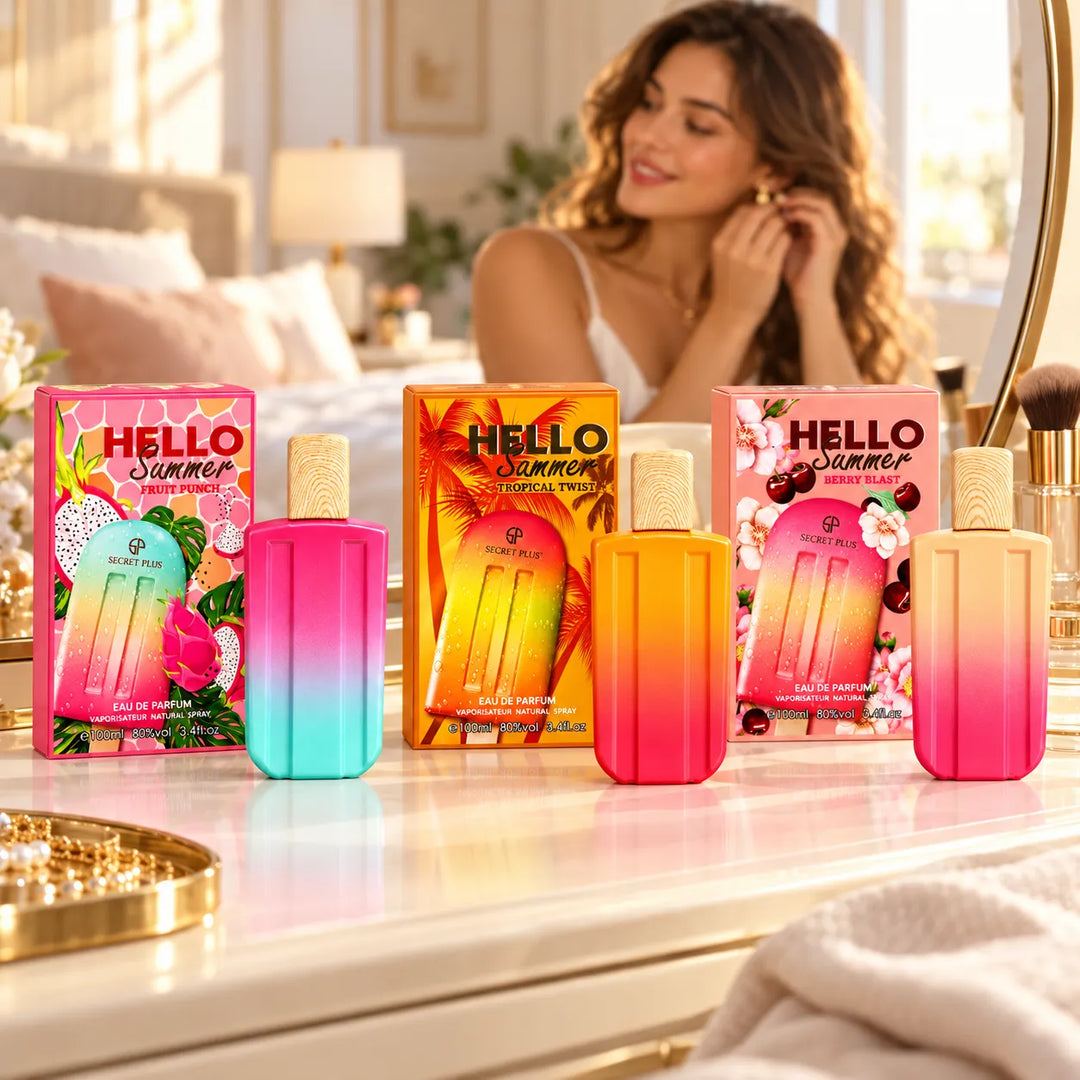 Hello Summer Perfume Set for Women - 3 x 100ml EDP
