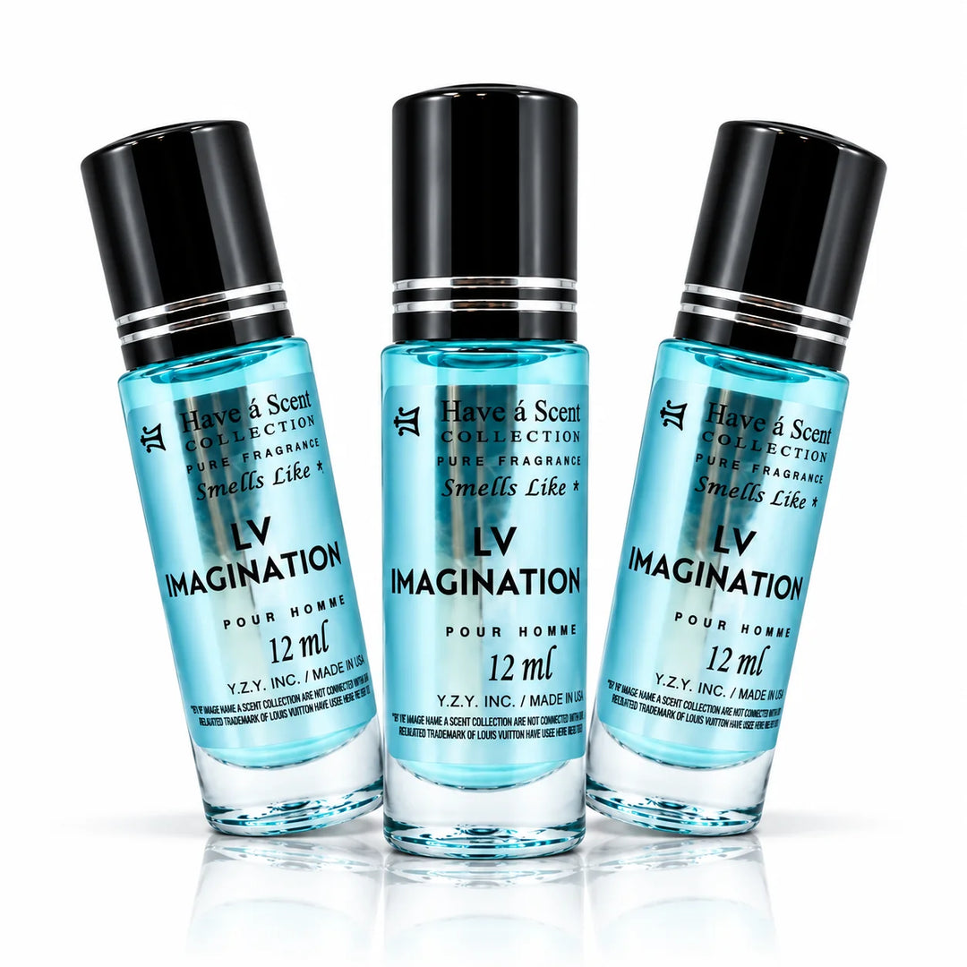 Imaginasion Roll on Perfume Oil for Men- 12 Ml - 3 Pack - Scentblooms