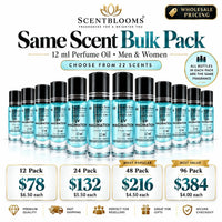 12 ml Perfume Oil – Same Scent Bulk Pack (Men & Women)