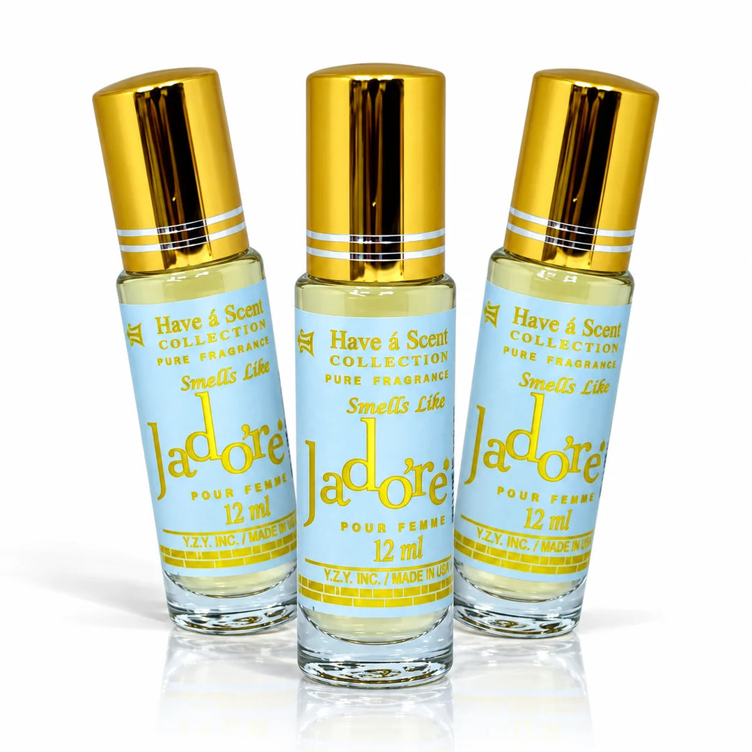 J’DORE Roll on Perfume Oil For Women - 12 ml - 3 Pack - Scentblooms