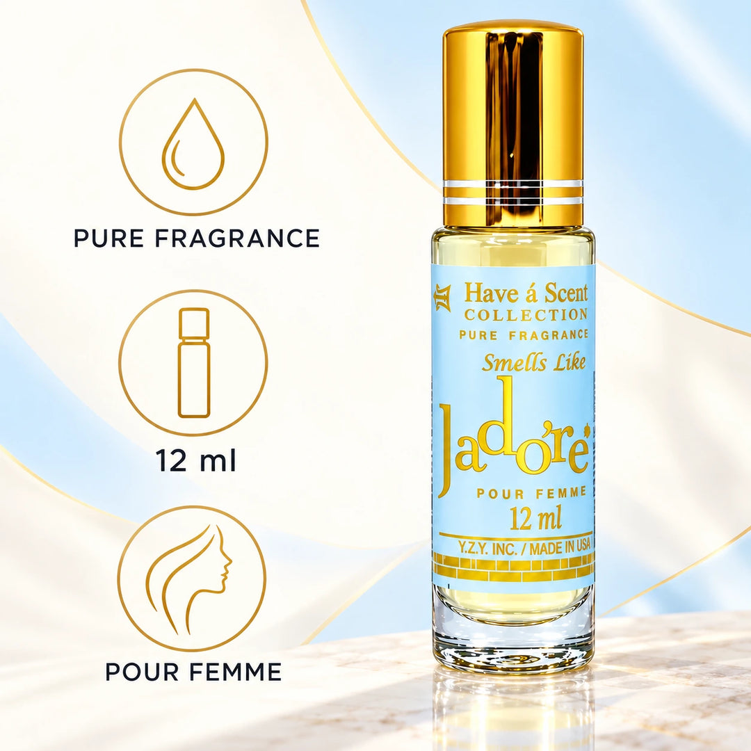 J’DORE Roll On Perfume Oil for Women 12ml
