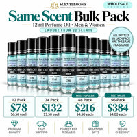 12 ml Perfume Oil – Same Scent Bulk Pack (Men & Women)