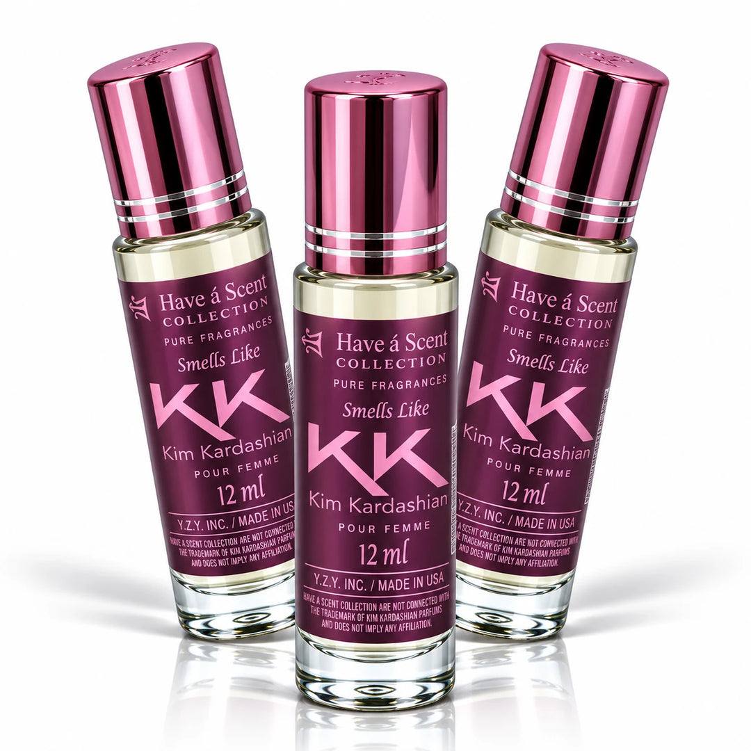 KK Roll on Perfume Oil For Women - 12 ml - 3 Pack - Scentblooms