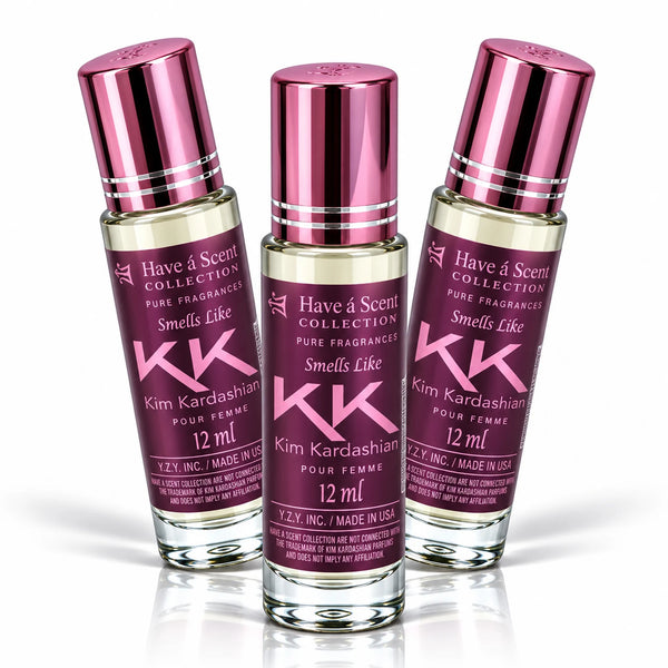 KK Roll on Perfume Oil For Women - 12 ml - 3 Pack - Scentblooms