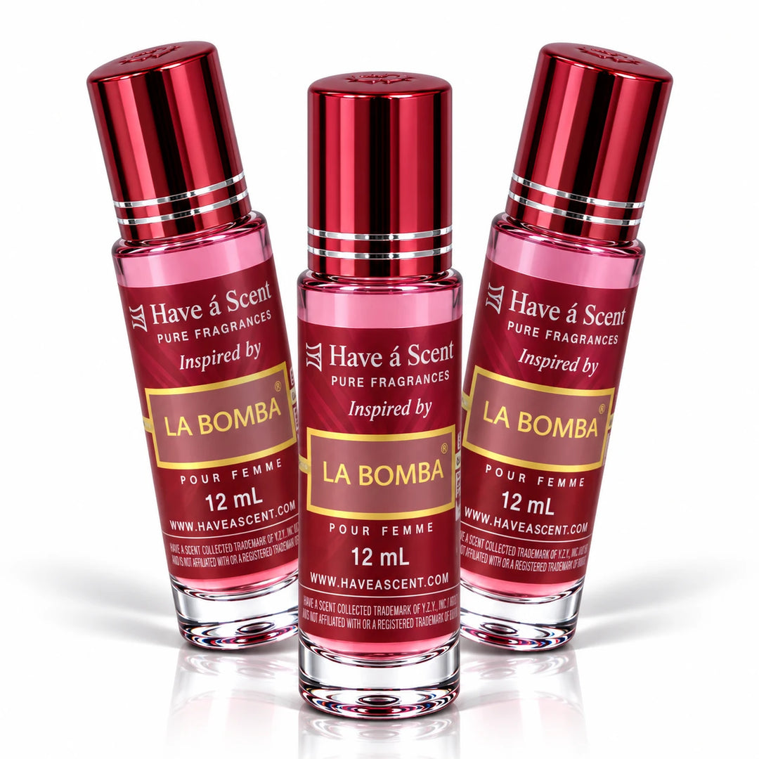 L-Bomb Roll on Perfume Oil For Women - 12 ml - 3 Pack - Scentblooms