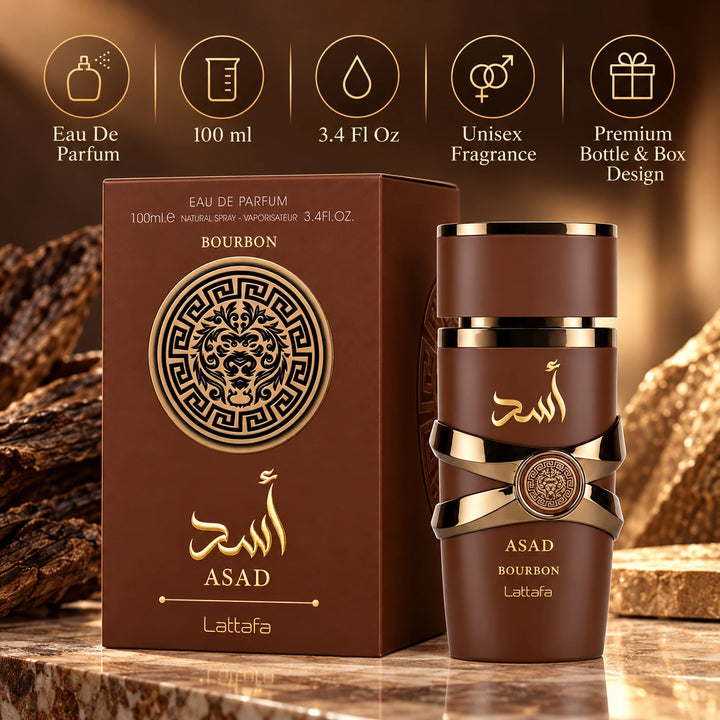 Lattafa Asad Bourbon