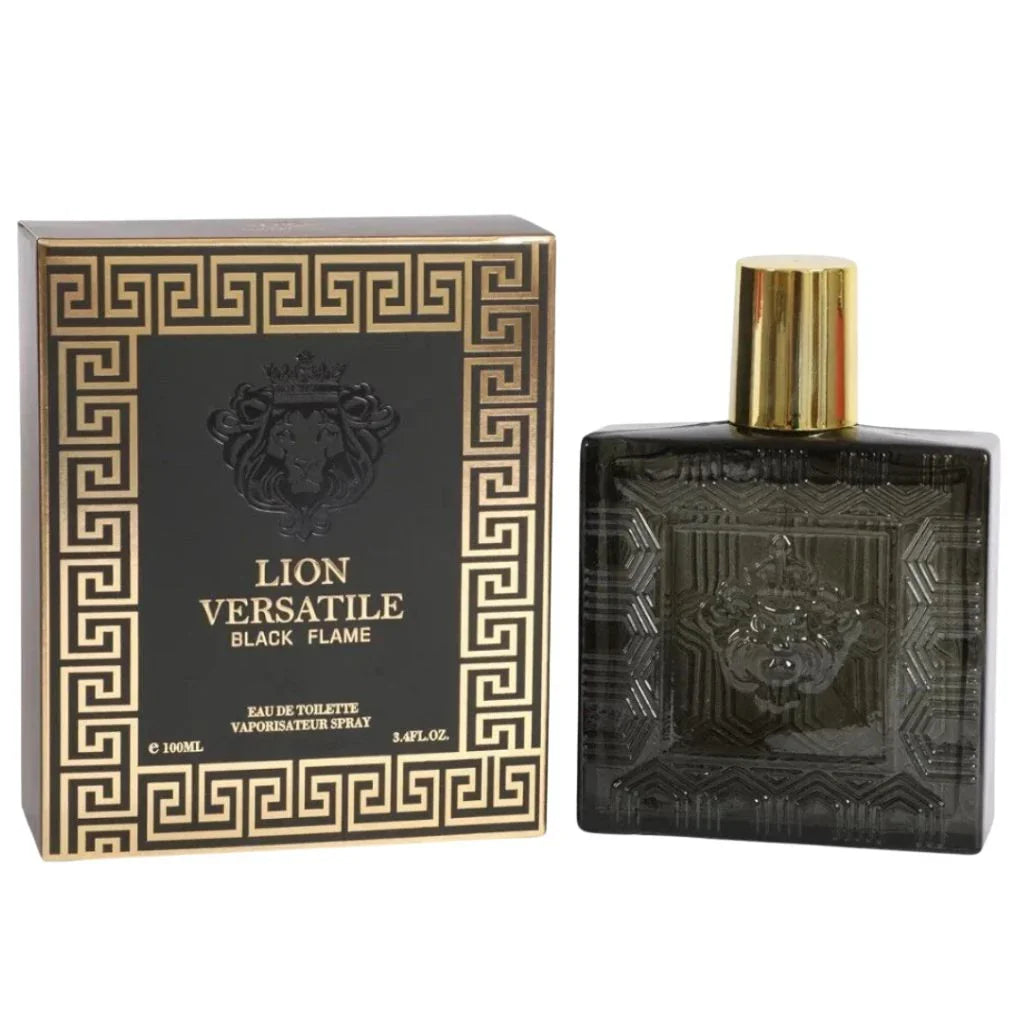 Lion Versatile Black Flame 100ml - Bold Spicy Men&