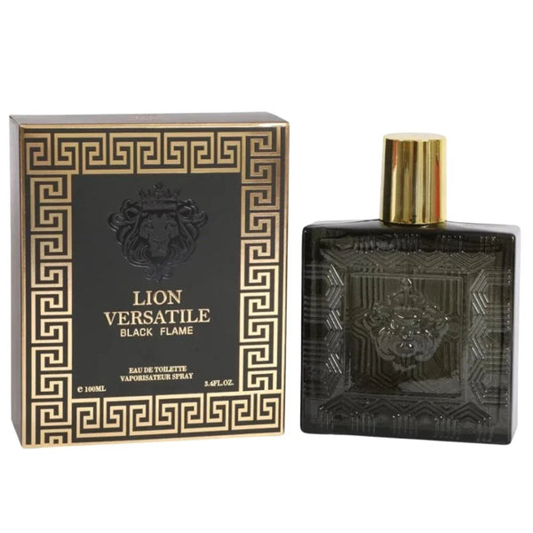 Lion Versatile Black Flame 100ml - Bold Spicy Men's Scent