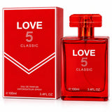 Love 5 Classic Perfume for Women – 3.4 Fl Oz EDP