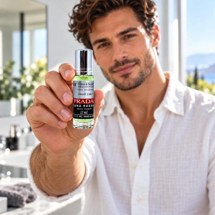 Luna Rasa Roll On Perfume Oil for Men - 12 ml
