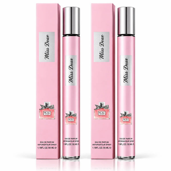 Miss Dear Women’s Travel Perfume Spray – 2 Pack