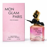 Mon Glam Paris 3.4 oz Eau de Parfum for Women | Elegant Sweet Floral