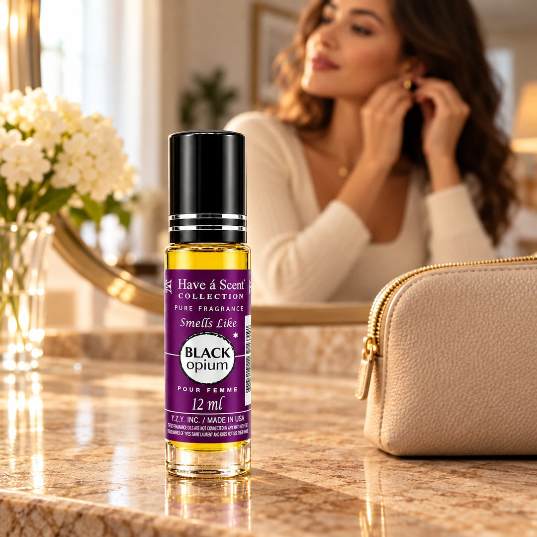 Noir Opium Roll On Perfume Oil for Women 12ml