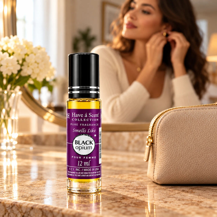 Noir Opium Roll On Perfume Oil for Women 12ml