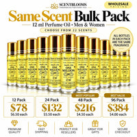 12 ml Perfume Oil – Same Scent Bulk Pack (Men & Women)