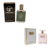 Perfume Gift Set for Men and Women 2 Pack – Gentle Man Cologne + Madam Rose Perfume