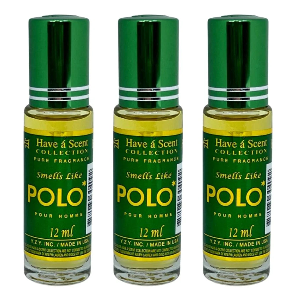 Pol Green Concentrated Perfume Oil Pack of 3 - 12ml