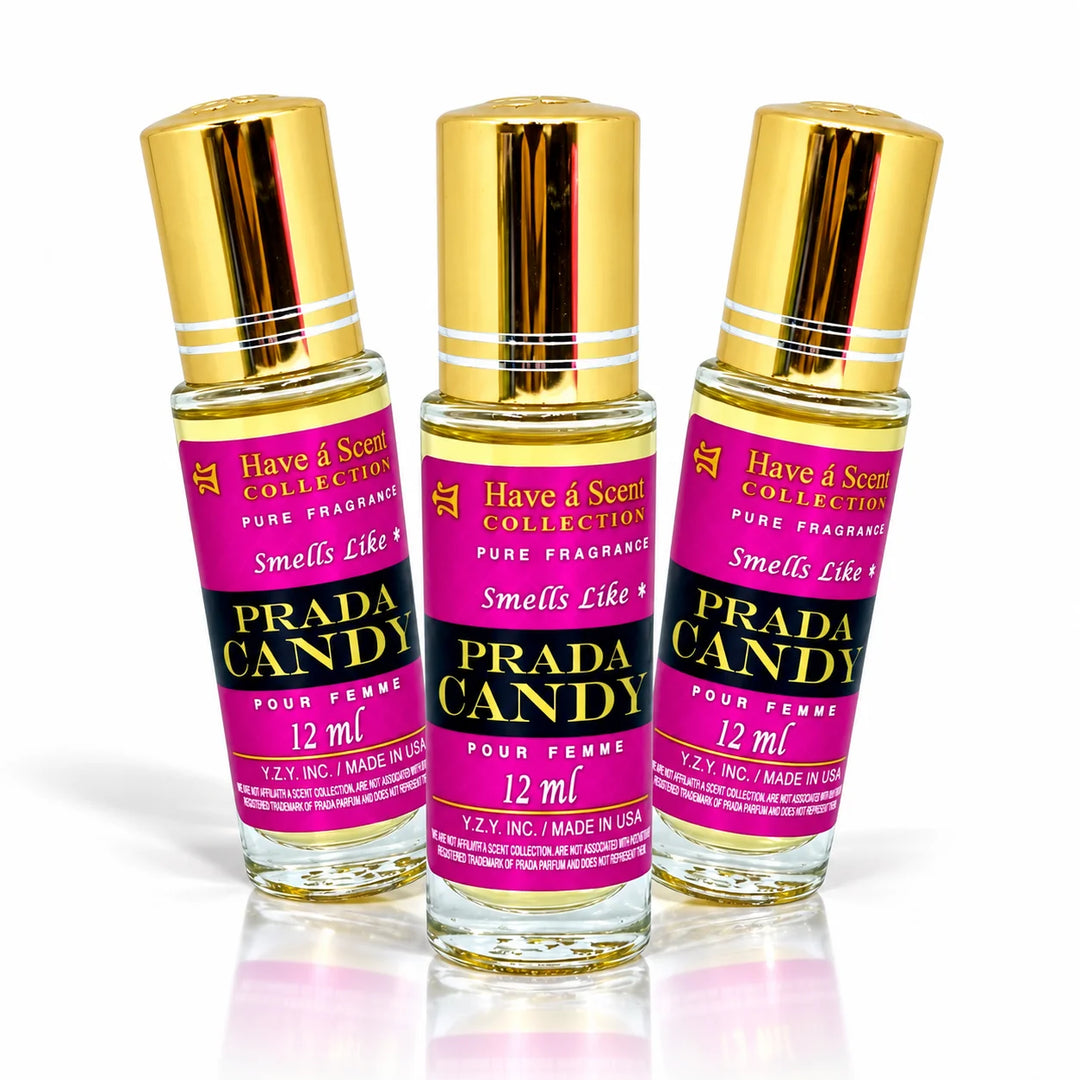 Pra Candy Roll on Perfume Oil For Women - 12 ml - 3 Pack - Scentblooms