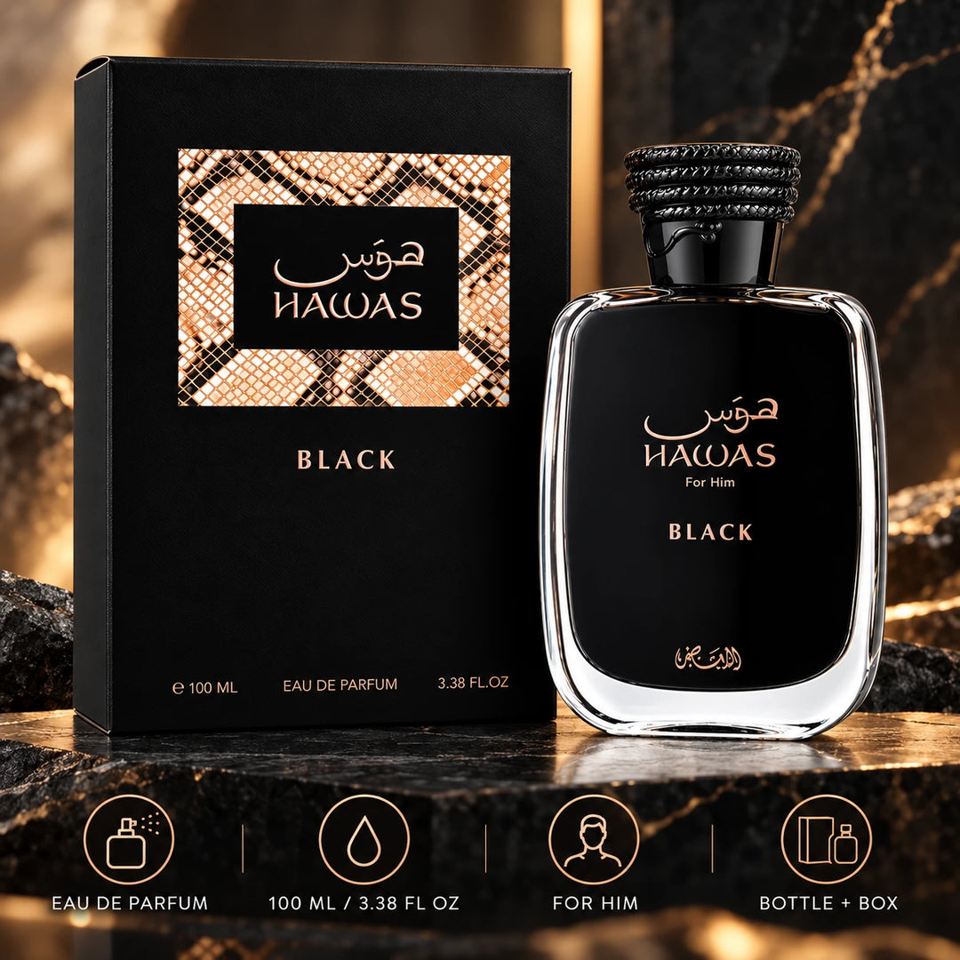 Rasasi Hawas Black