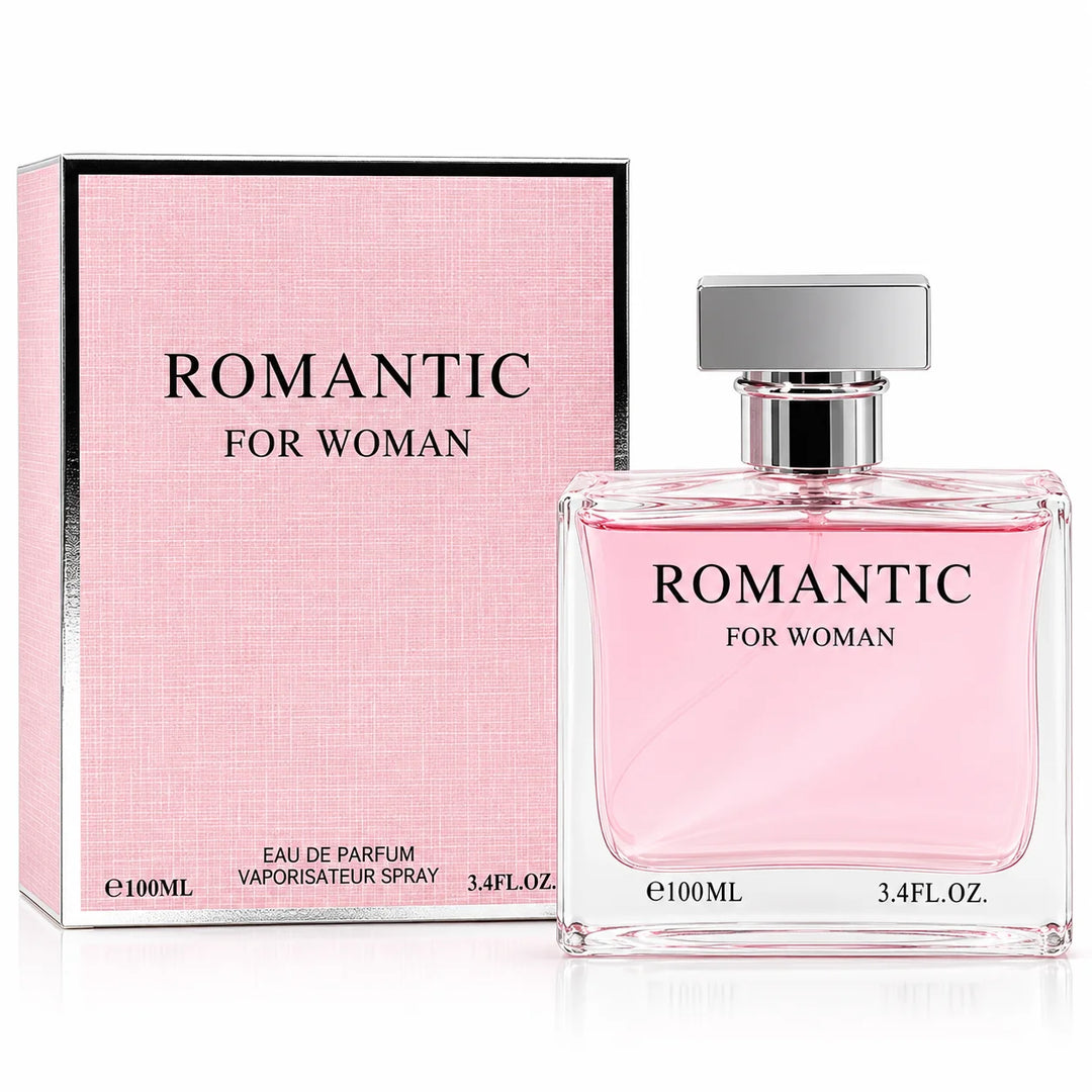 Romantic Eau de Parfum for Women – 3.4 Fl Oz Floral Fragrance