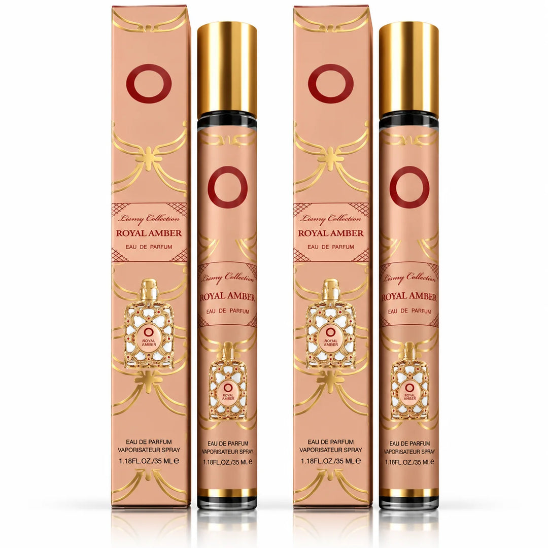 Royal Amber Women’s Travel Perfume Spray – 2 Pack