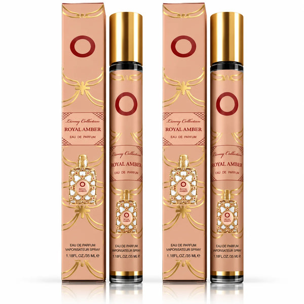 Royal Amber Women’s Travel Perfume Spray – 2 Pack