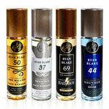 Ryan Blake Men's Spray Perfume Set - 4 Pack EDT Bundle
