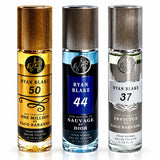 Ryan Blake Men's Fresh Perfume 3 Pack - Long Lasting EDT