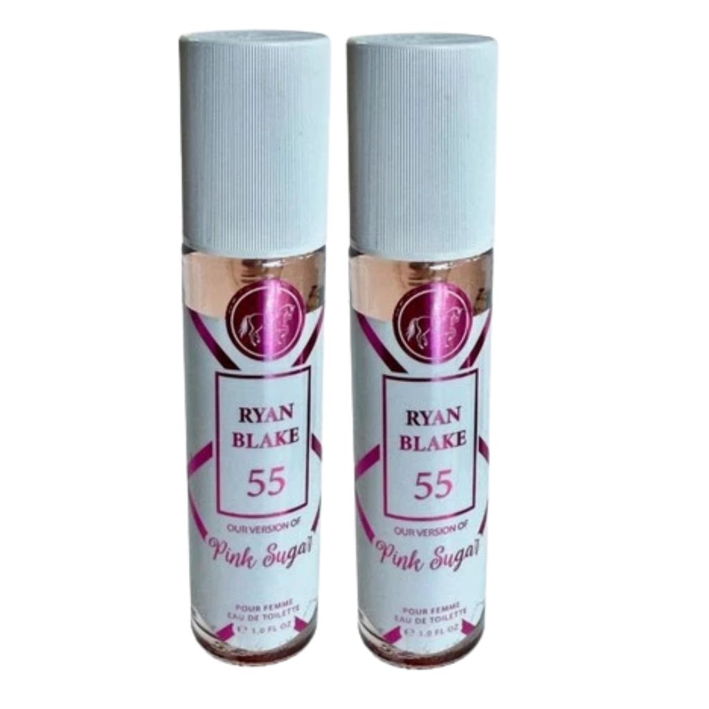 Ryan Blake 55 Women's Perfume 2-Pack | Pink Sugar Impression