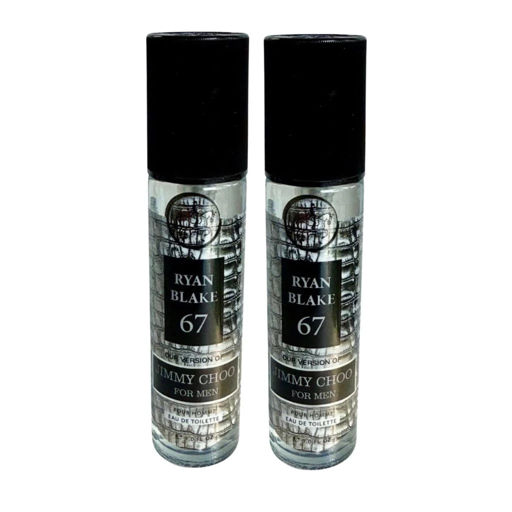 Ryan Blake 67 Men's Fresh Modern Perfume 2-Pack Set - 1.0 Fl Oz Spray Bottles