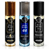 Ryan Blake Men's Bold Perfume Set - 3 Pack Long Lasting