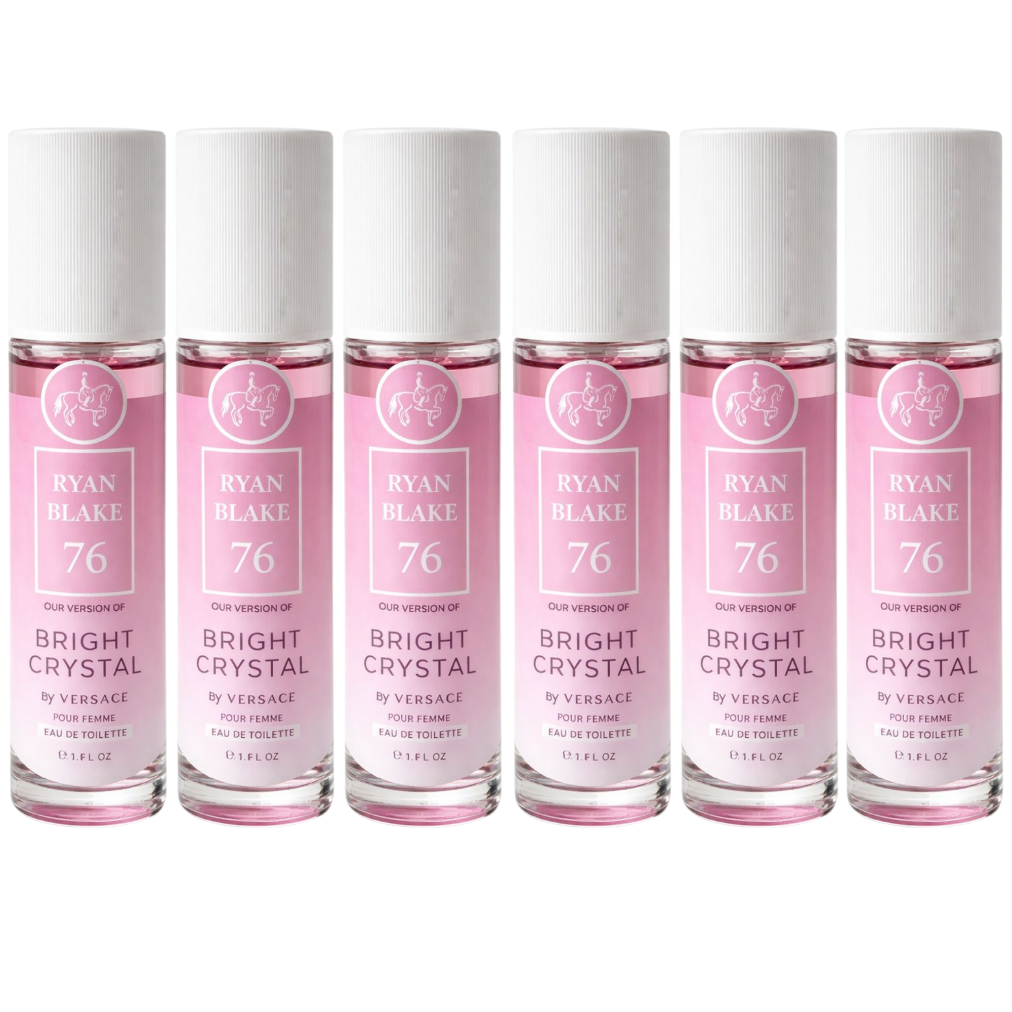 Ryan Blake 76 Floral Fresh Women's Perfume 6 Bottle Bundle