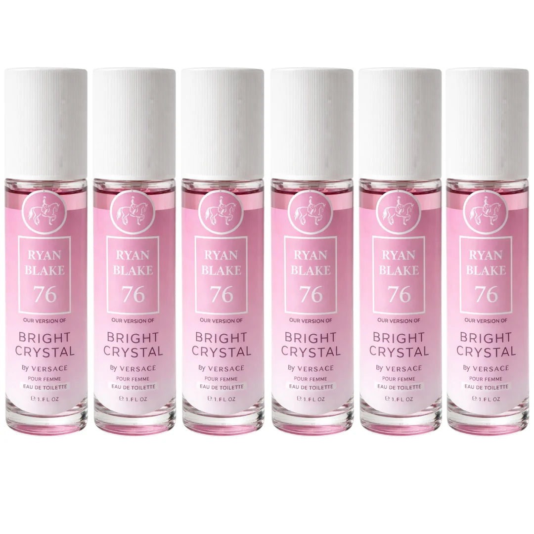 Ryan Blake 76 Floral Fresh Women's Perfume 6 Bottle Bundle