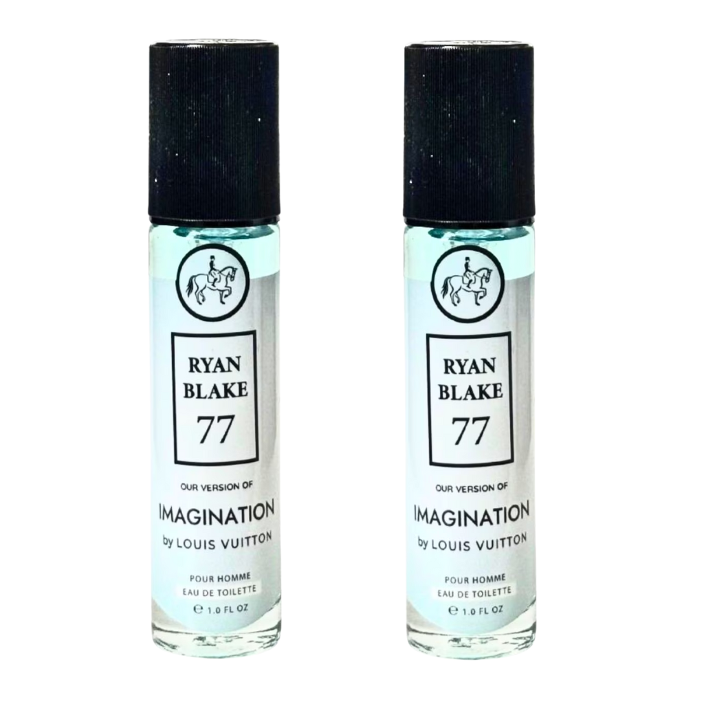 Ryan Blake 77 Imagination Fresh Luxury Perfume 2-Pack Set - 1.0 Fl Oz Spray Bottles