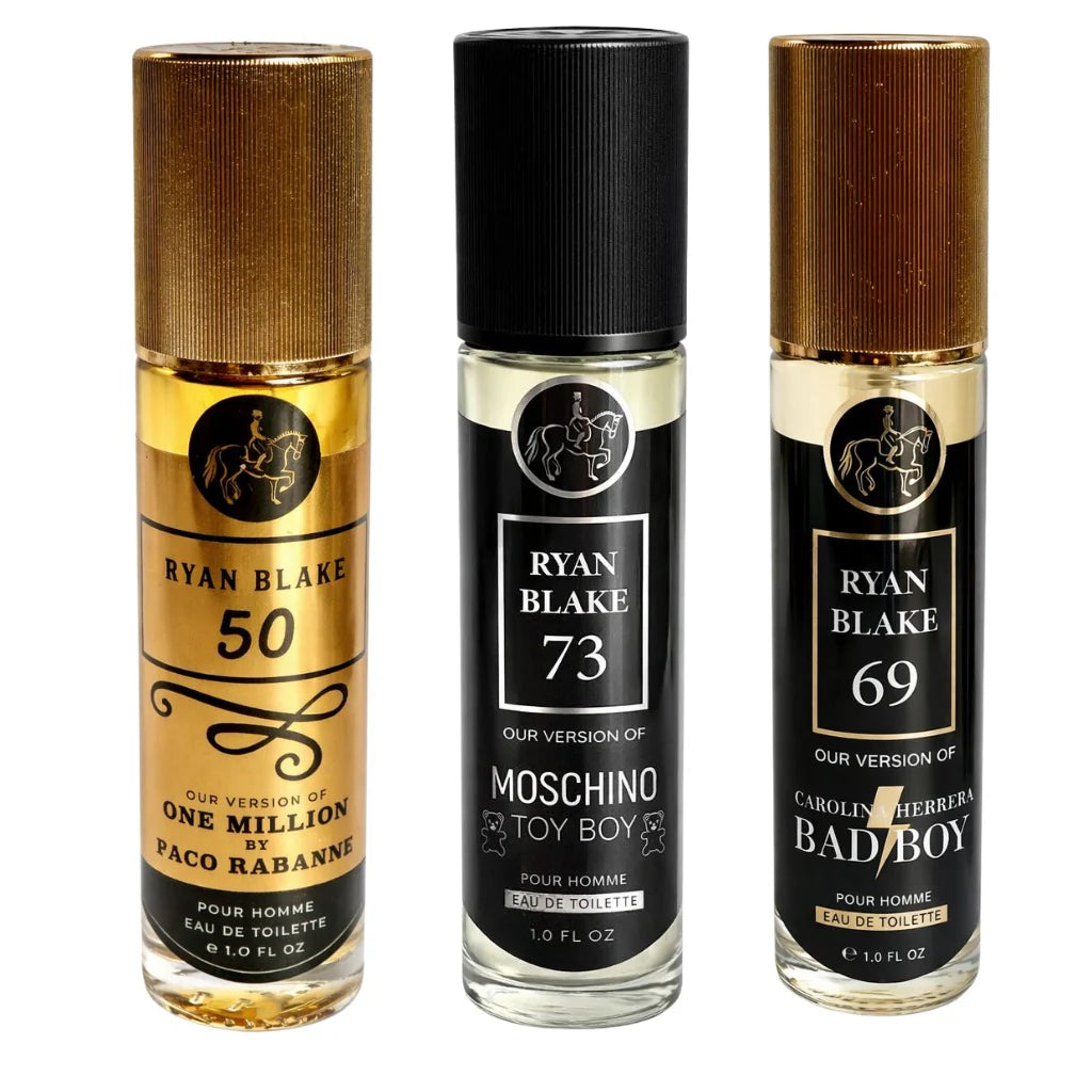Ryan Blake Men's Day to Night 3-Pack Perfume - Scents 50, 73, 69