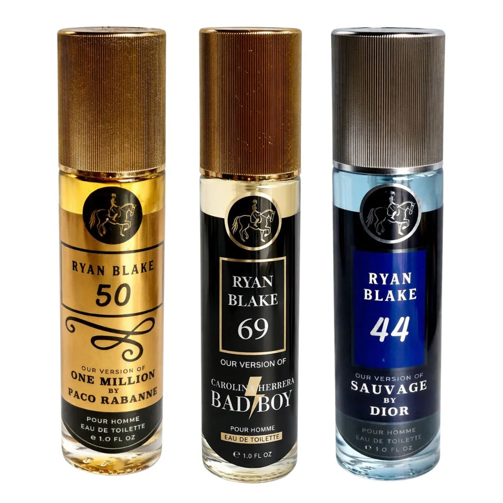 Ryan Blake Men's Signature 3-Pack Perfume - Scents 50, 69, 44