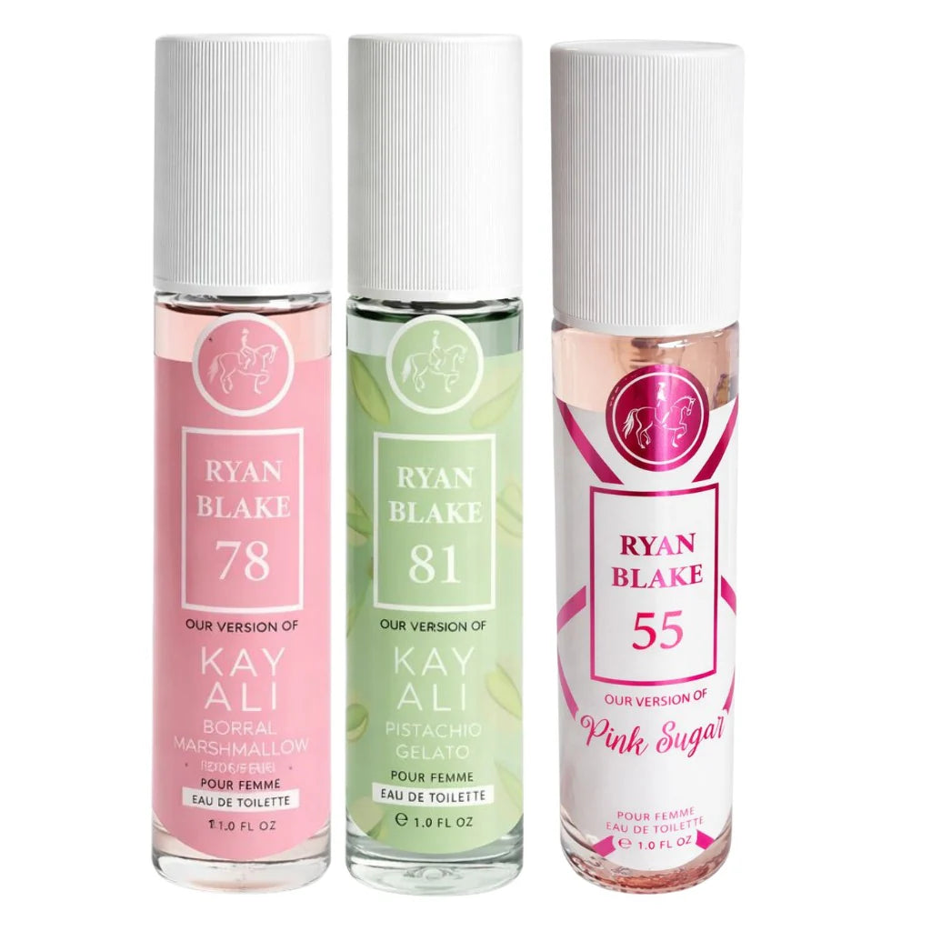 Ryan Blake Women's 3-Pack Perfume Set - Scents 78, 81, 55