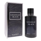 Savannah Black for Men | Bold Spicy & Woody Eau de Toilette 3.3 oz