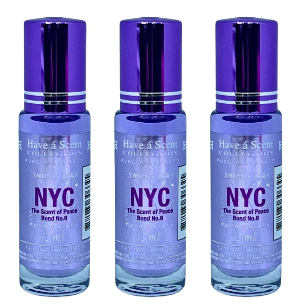 Scents of Peace Concentrated Perfume Oil 3 Pack - 12ml