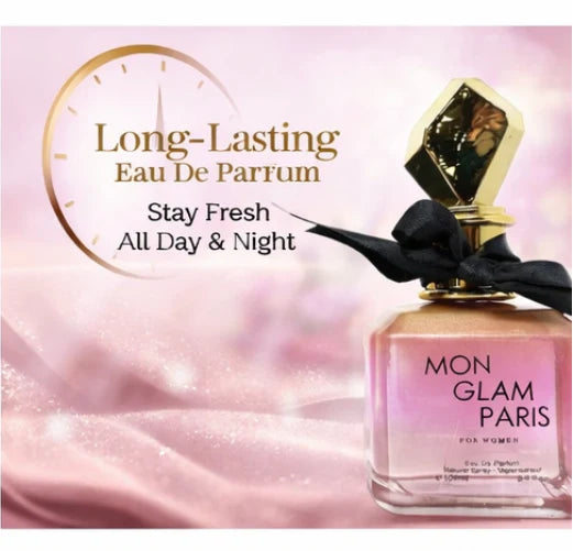 Mon Glam Paris 3.4 oz Eau de Parfum for Women | Elegant Sweet Floral