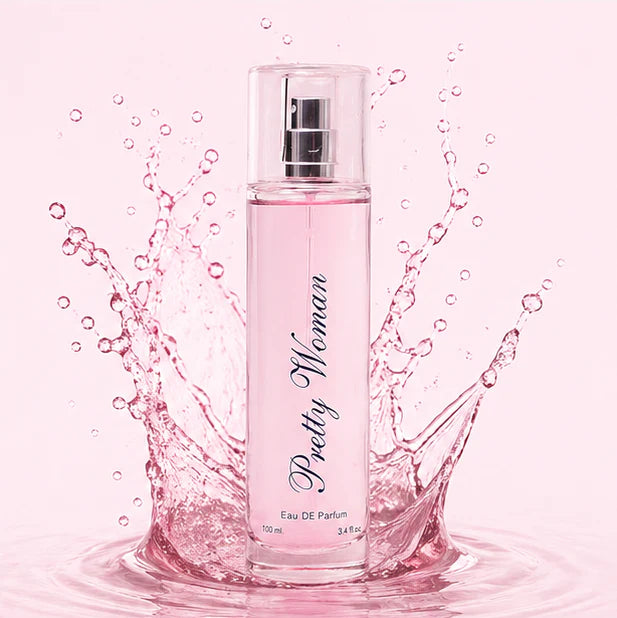 Pretty Woman Perfume for Women Eau de Parfum 100ml (3.4 Fl Oz) – Long Lasting Sweet Floral Fruity Fragrance Spray – Everyday Feminine Scent – Gift Perfume for Her