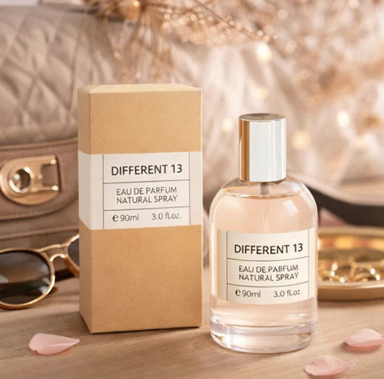 Different 13 Eau de Parfum Spray 3.0 oz (90 ml) – Unisex Fresh Woody Fragrance – Long Lasting Perfume for Women &amp; Men